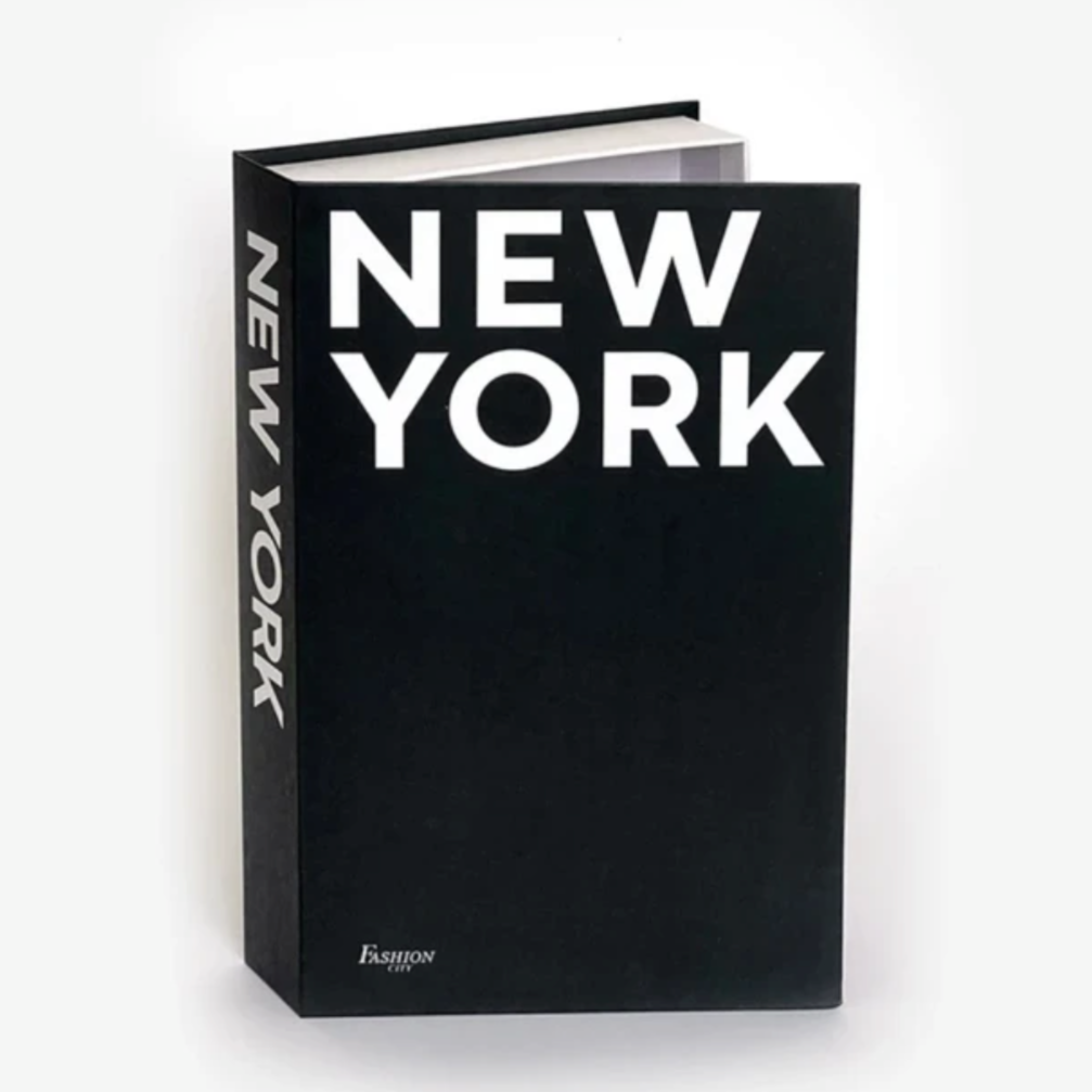 New York Designer Faux Coffee Table Book