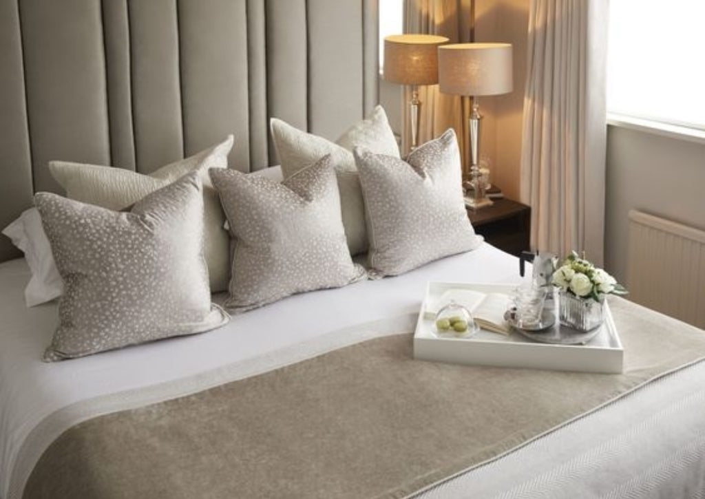 Styling Tips for Luxury Cushion Sets in Bedrooms and Living Room Spaces by Camden and Co Home