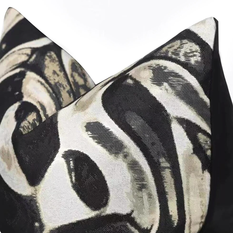 Abstract Zebra Luxury Cushion Camden and co home