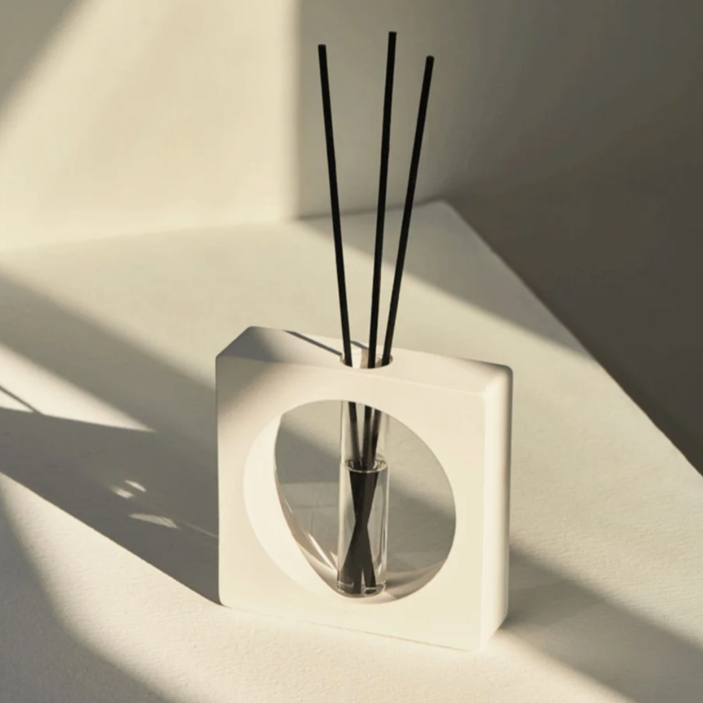 Ceramic Minimalist Geometric Reed Diffuser by Camden and Co