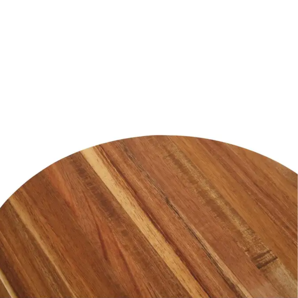 Solid Wood Round Chopping and Serving Board by Camden and Co