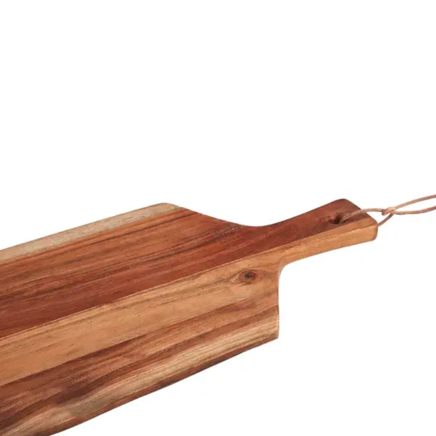 Karlie Solid Acacia Wood Irregular Chopping and Serving Board Camden and co