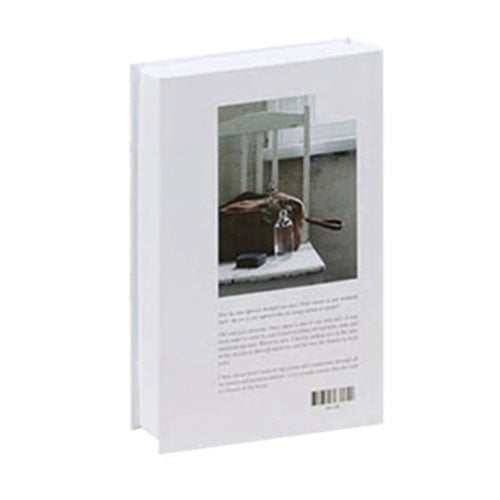 The White Company Neutral Home Designer Faux Coffee Table Book by Camden and Co